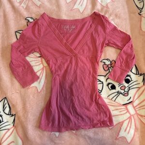 VINTAGE pink aeropostale y2k shirt